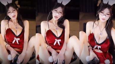 顶级ASMR女神 张爱玲 化身涩气的兔女郎 粉嫩豪乳舔唇揉穴言语挑逗 呻吟娇喘酥麻入骨！